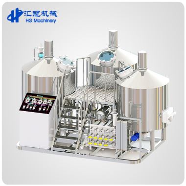 New Installed 10BL Beer Brewing Machine