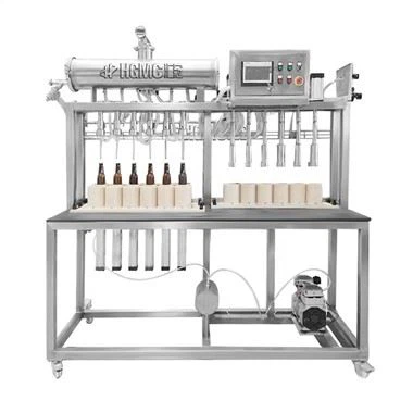 6 Heads Beer Filling System Bottling Machine
